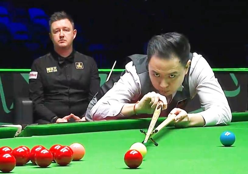 肖国栋不畏强手，5-2轻取凯伦，挺进世界大奖赛16强！  北京时间2月3日