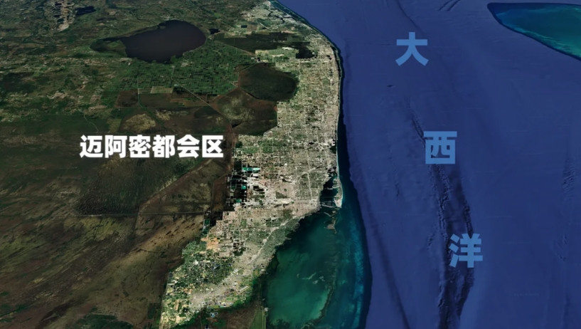 迈阿密几乎是我们这颗星球上最“海滨”的海滨城市，整座城市几乎把每一寸海岸都利用到