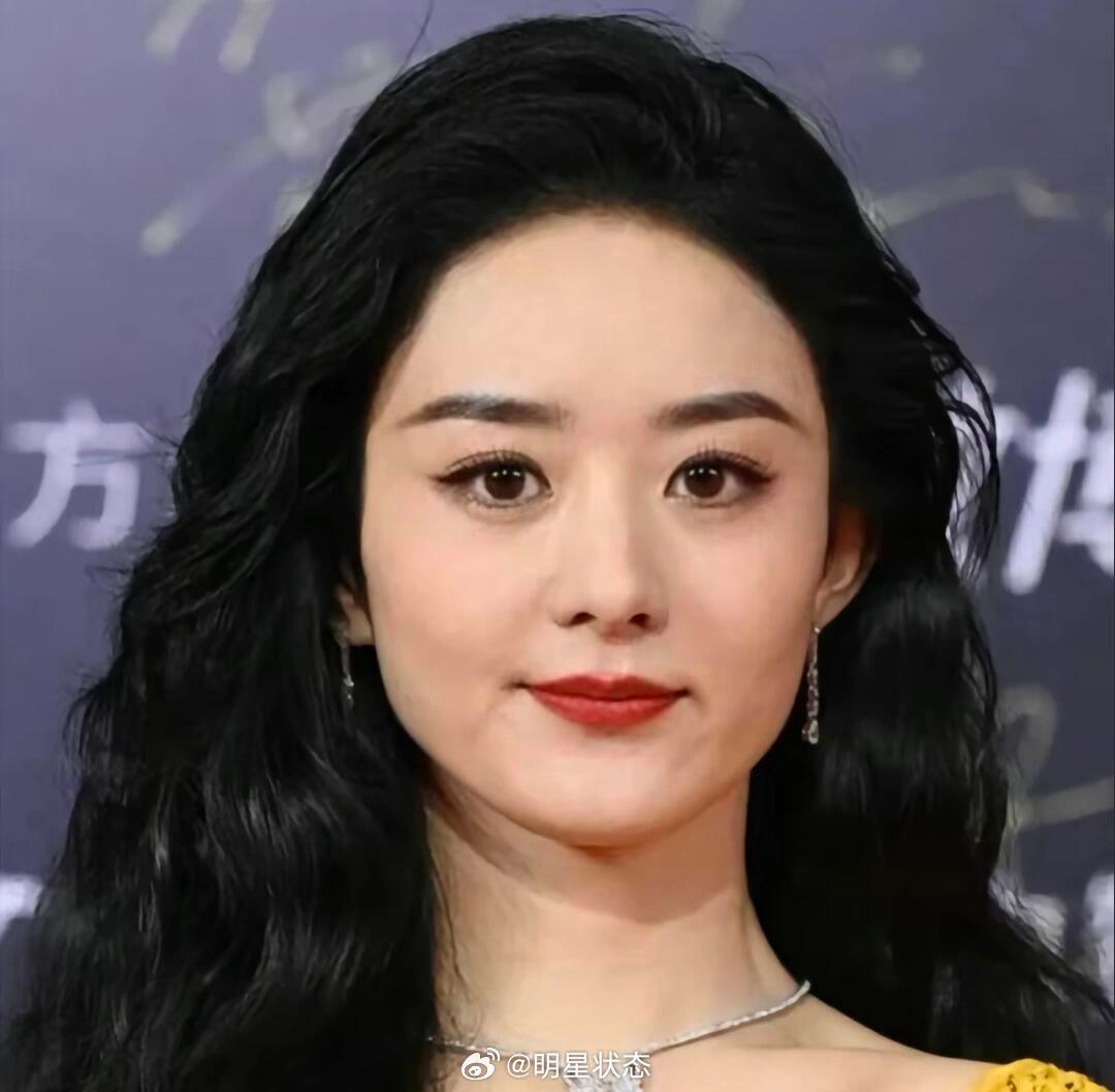 赵丽颖的面向变得很吵了