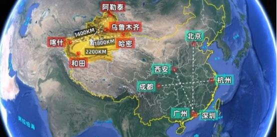 中央绝对有高人！20年前就在大力建设新疆的货运公路，进行新疆大开发。这步棋就是为