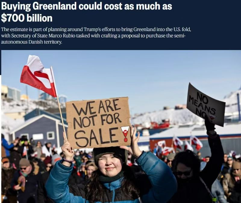 美国国务卿卢比奥和乡巴佬万斯会见了丹麦和格陵兰岛代表,期间讨论了特朗普出价70