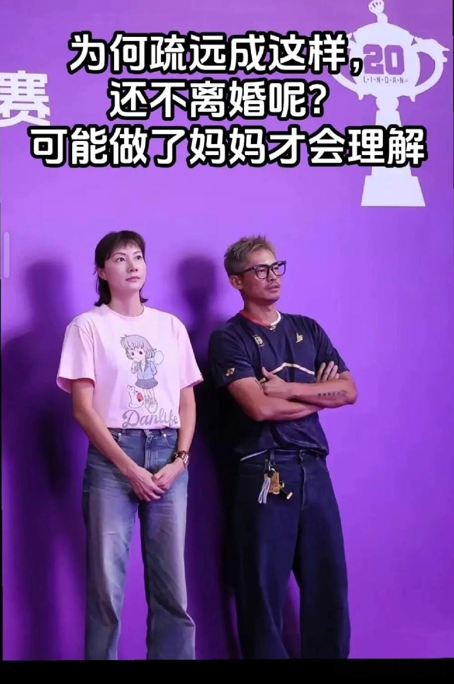 林丹和谢杏芳，明眼人一看两个人不爱了，不过之所以不离婚，最重要的可能是为了