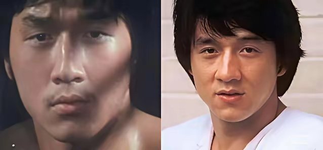 巩俐双眼皮居然是做的，她自己还承认过，太自然了也太成功了。加上成龙，简直是中国影