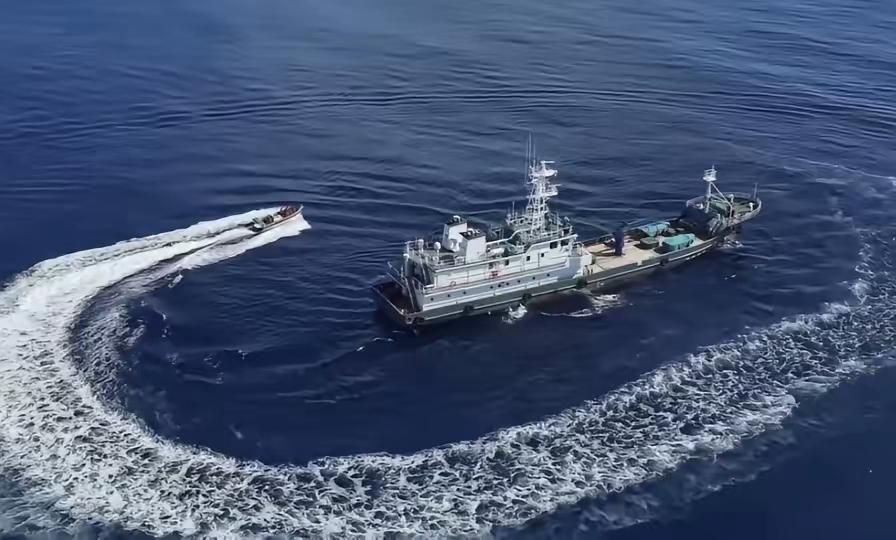 黄岩岛传来好消！央视等官媒报道了这一消息，东南沿海某大国海警船近日在黄岩岛及周