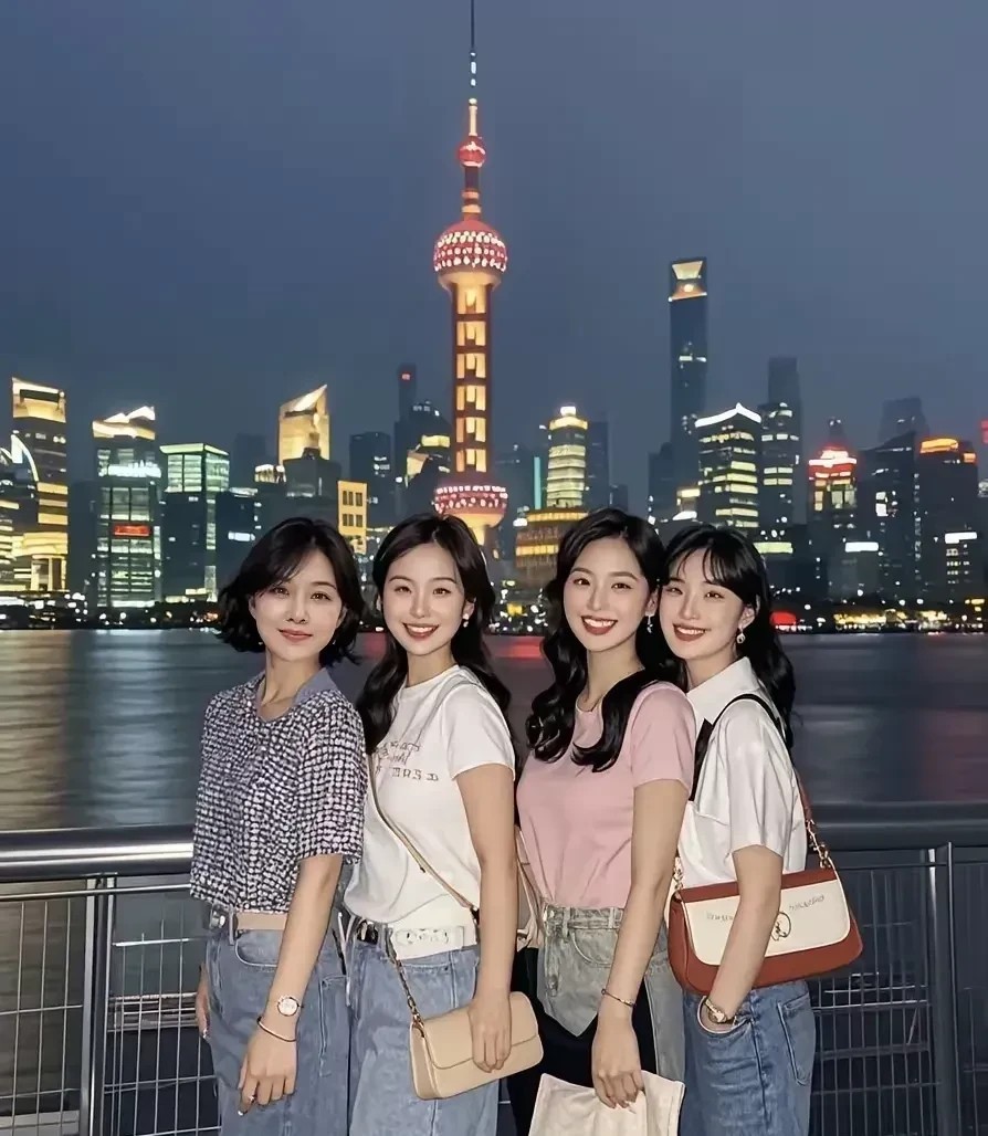 第一个精明能干，后面三个温柔漂亮