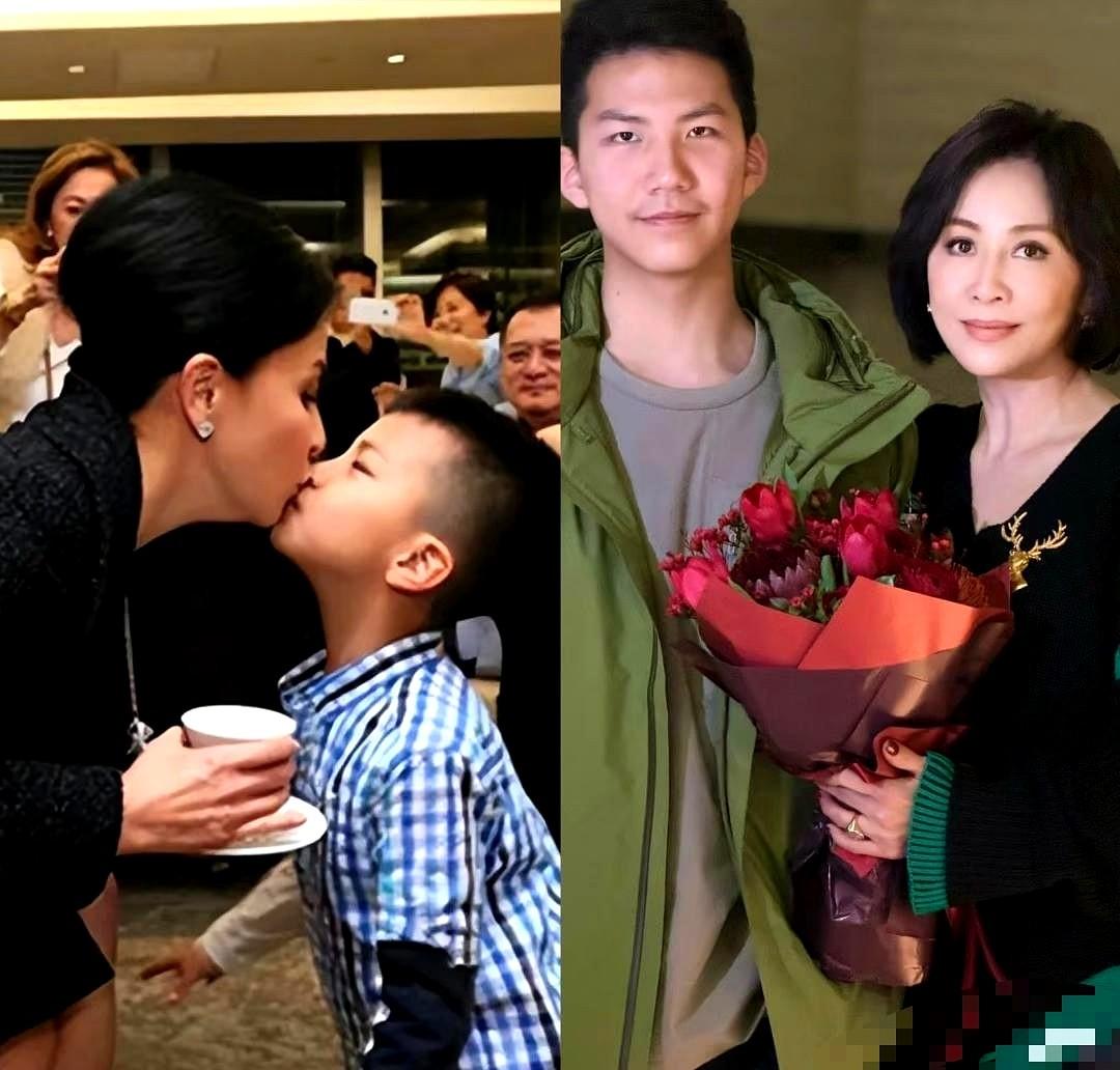 胡军怕是也懵了！17岁儿子胡皓康，居然成了刘嘉玲的“最强助攻”！他全程绅士又