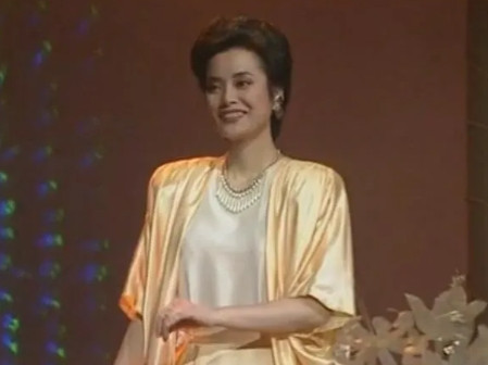 1988年，毛阿敏在南京菜市场花了28元买了一身金灿灿的套裙，登上了春晚的舞台，