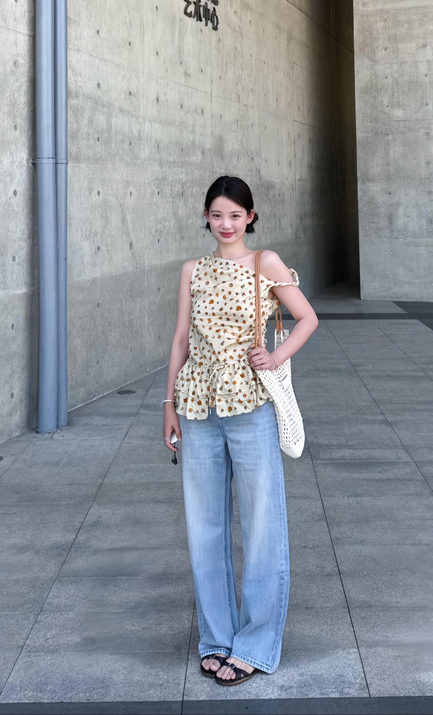 韩系穿搭 暑假出游穿搭 夏季穿搭 时髦精的ootd 小众设计感