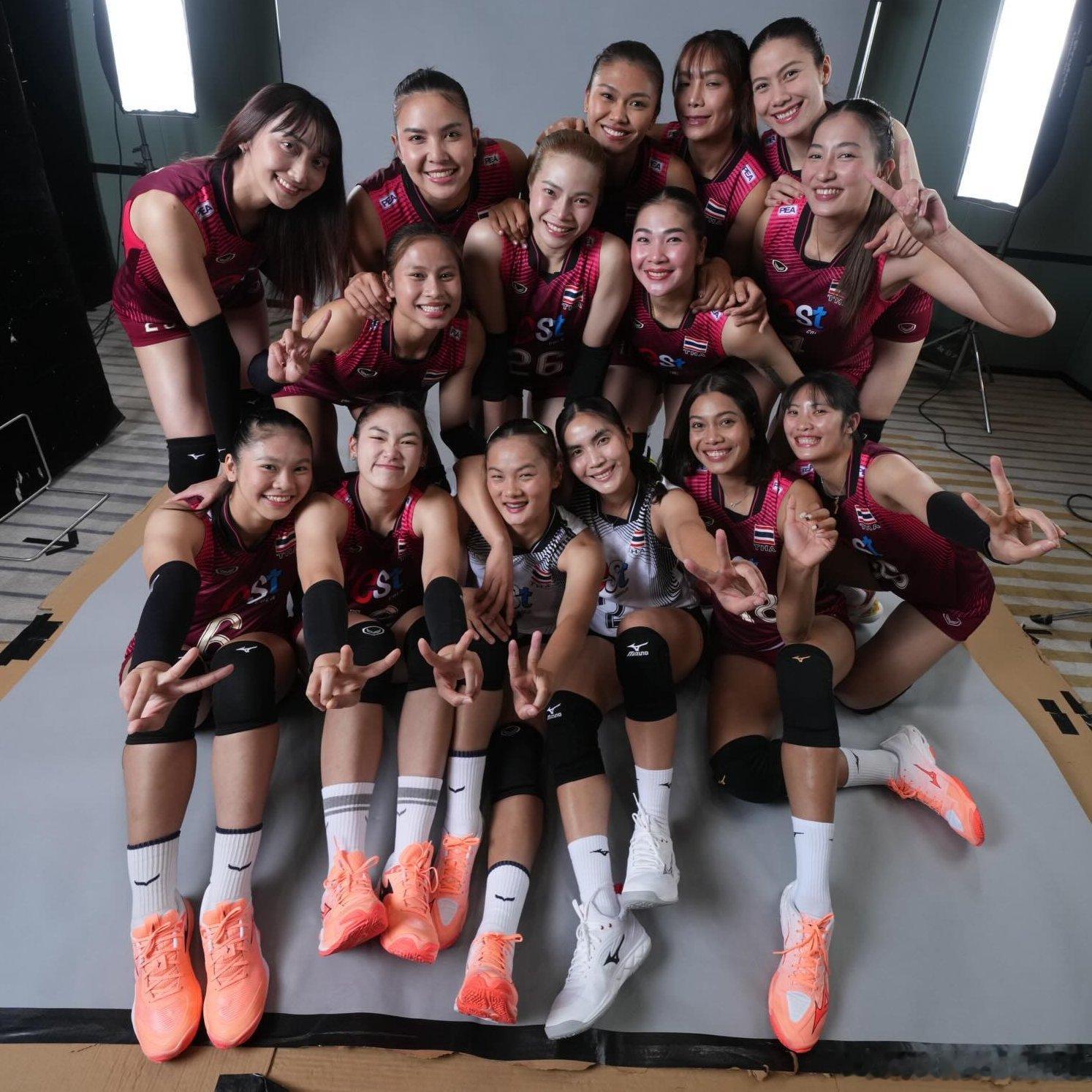 2026年世界女排联赛📢🇹🇭泰国女排公布VNL第三周名单🏐二传：波