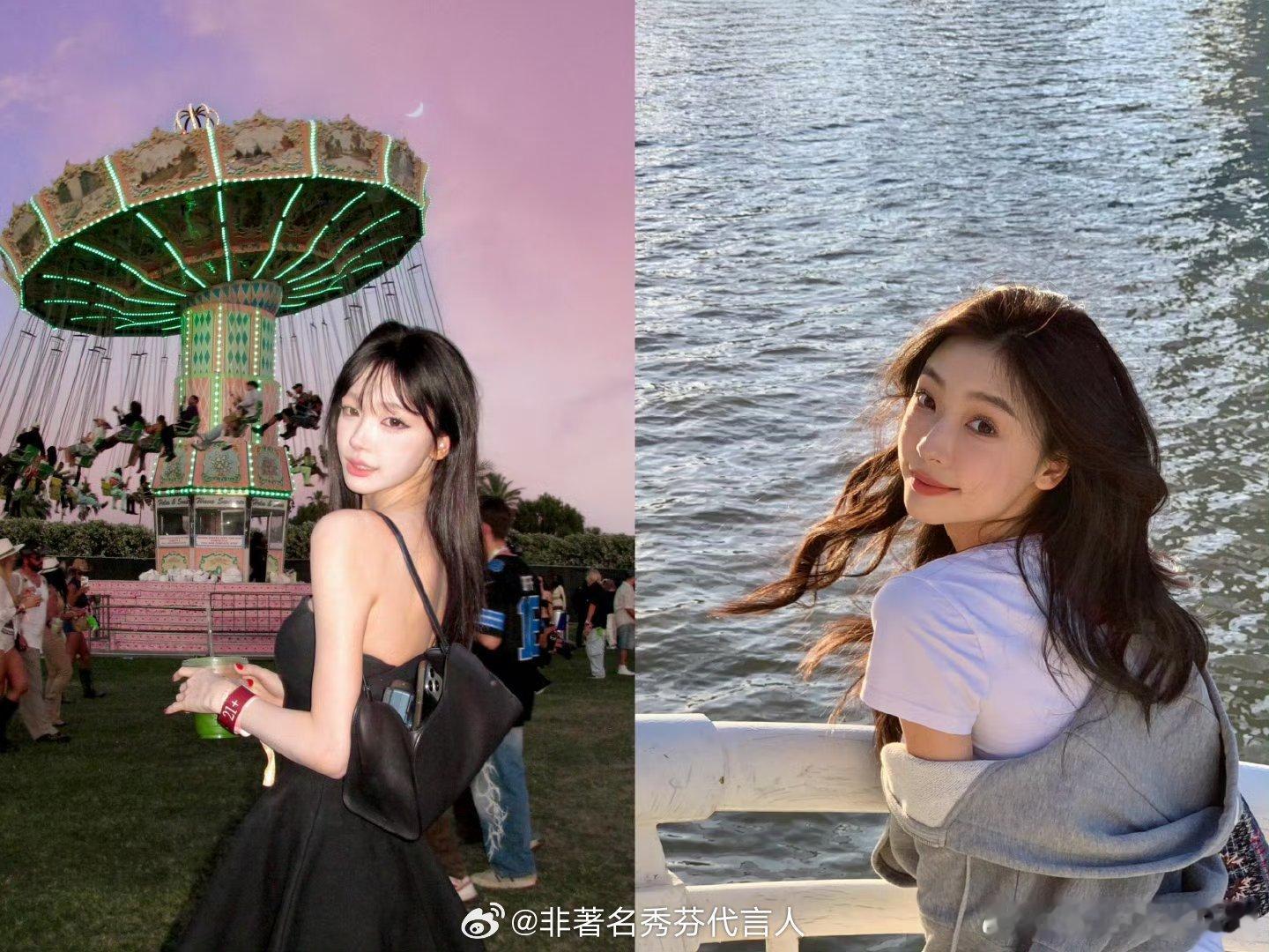 易梦玲是瘦了还是do脸了左边是现在，右边是以前，大家觉得怎么样？