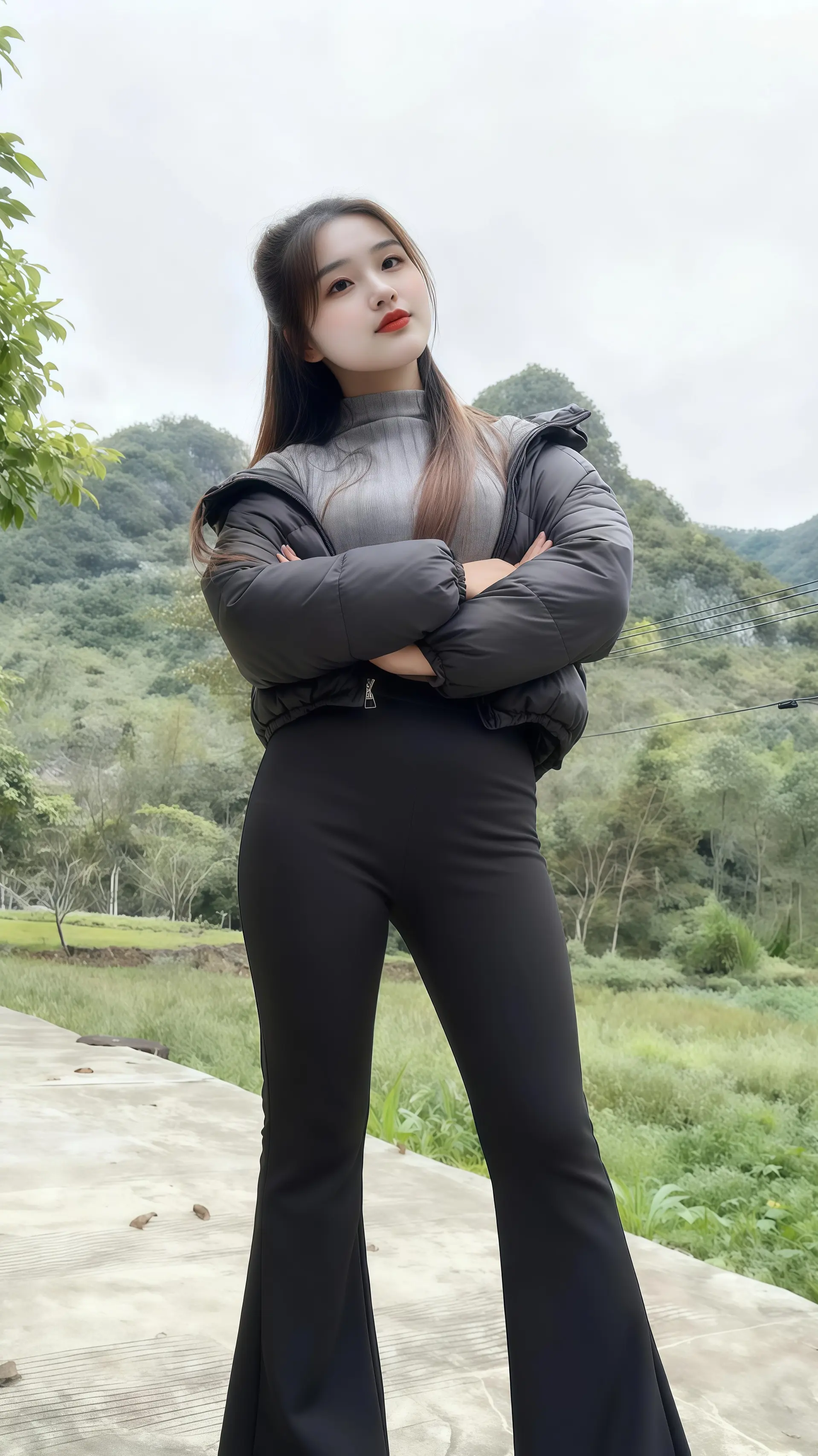 街拍小姐姐穿搭秀 好身材好气质 我要上热们 秀出好身材 气质范