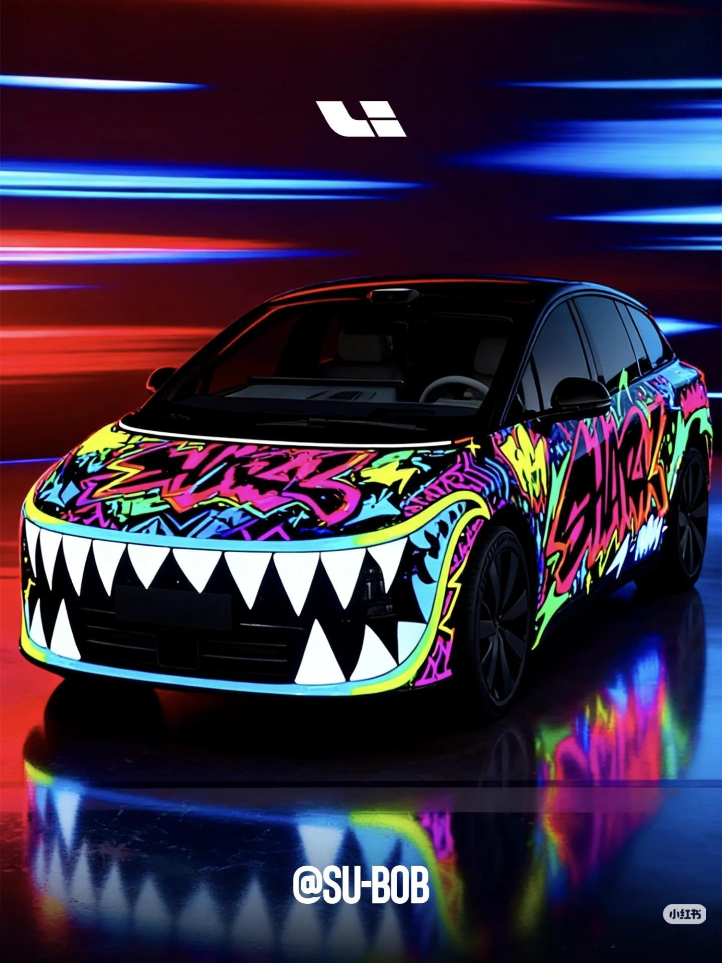 你们说，把图一这个鲨鱼嘴去掉，是不是和谐好看多了？不然实在太凶了