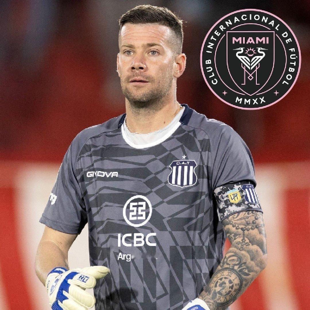 🚨CLMerlo💣迈阿密国际对来自阿根廷塔勒雷斯的33岁门将吉多·埃雷拉很感