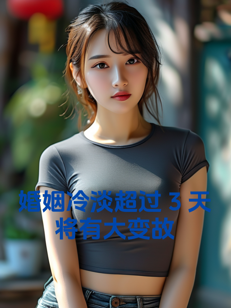 婚姻冷淡超过3天，将有大变故
