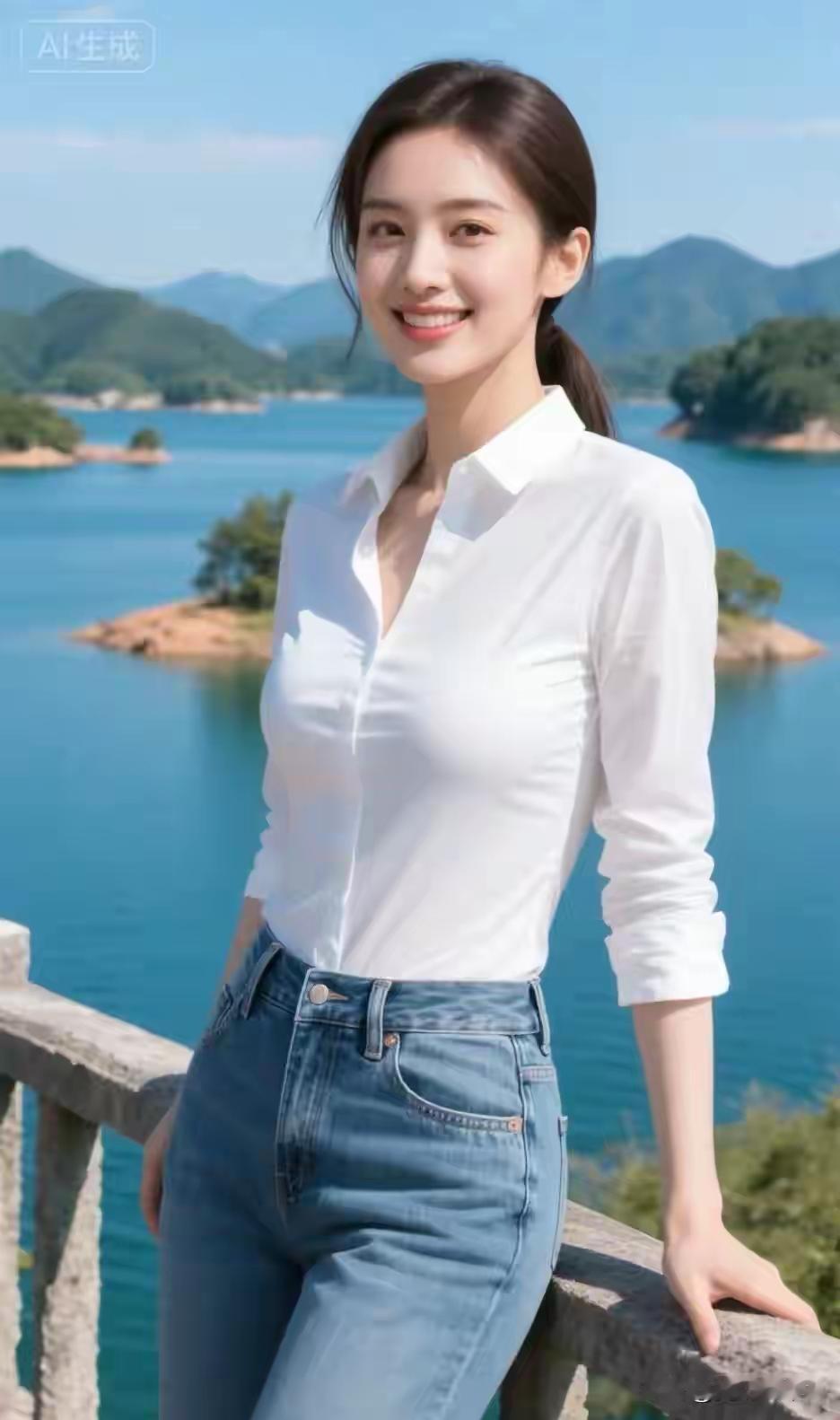 美女如花