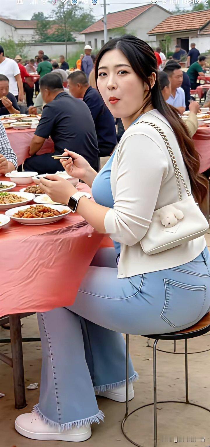 女子说，村里一户人家办满月酒，她随礼600，桌子简简单单的才10样菜，她说，她亏