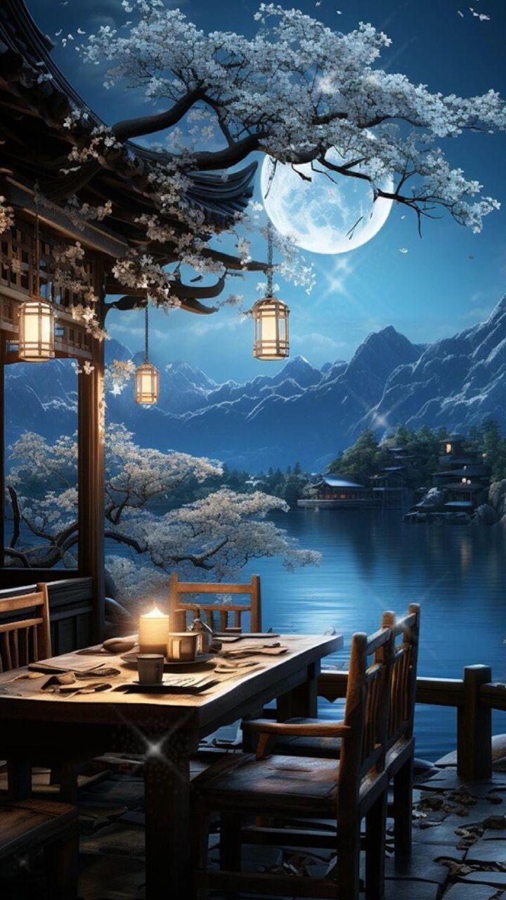 景色怡人山谷