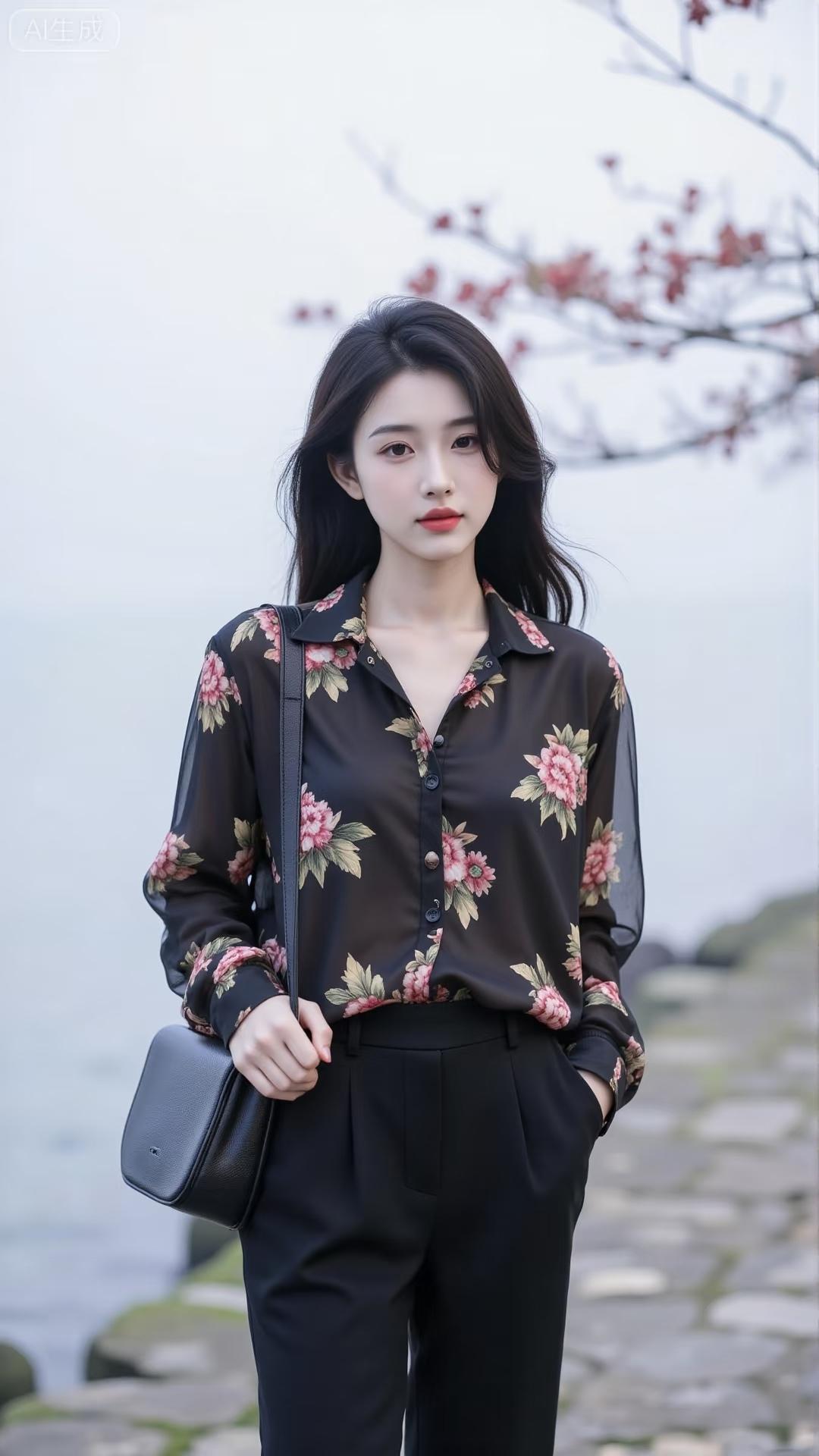 下联:美，好美，真的美