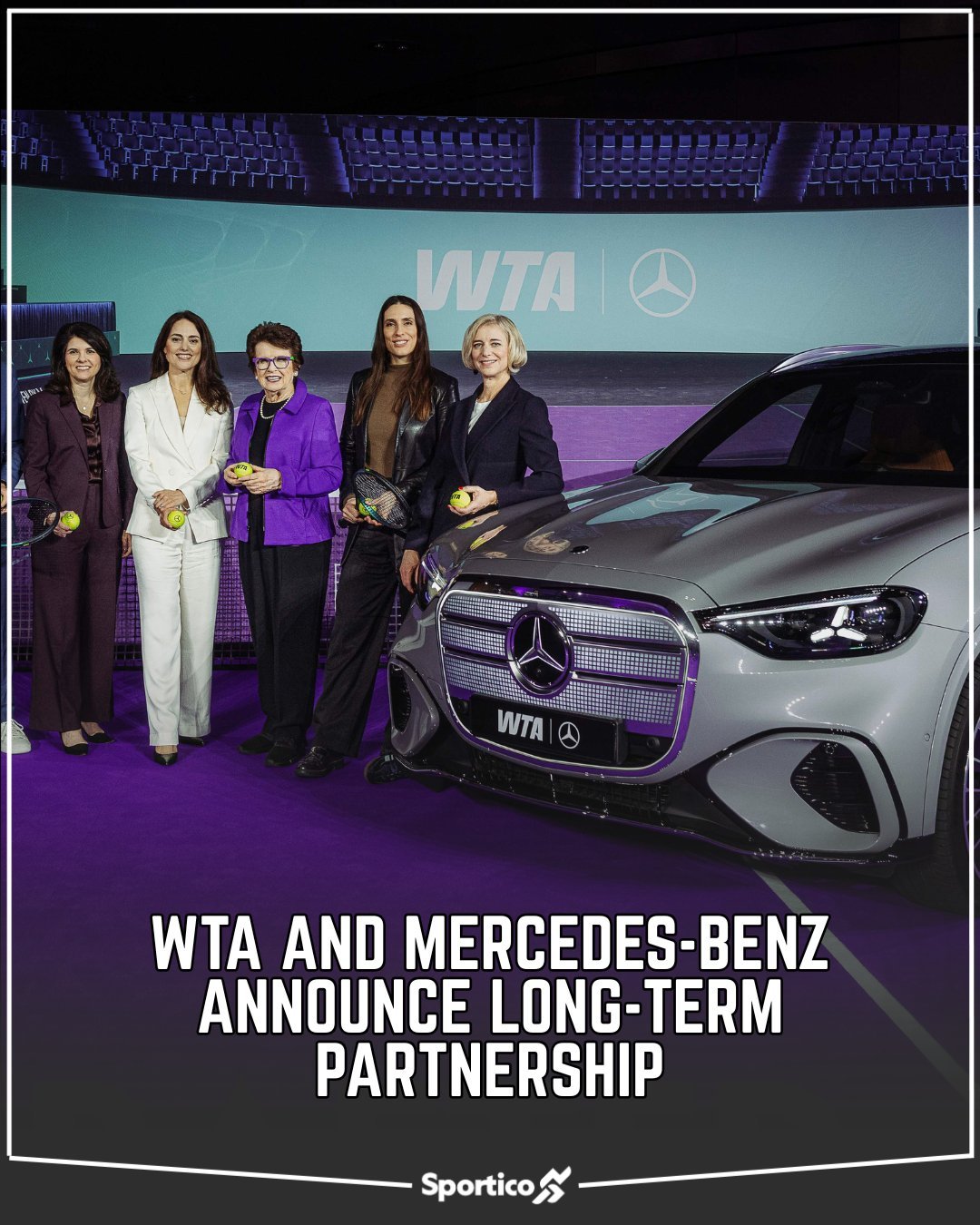 网球talking大会|WTA与奔驰达成合作新金主来了！网球真的太吸金了WT