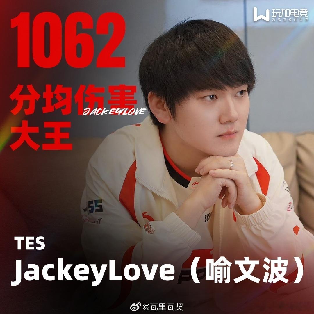 2026LPL第三赛段首周，TES.JackeyLove三项核心数据位列第一：分