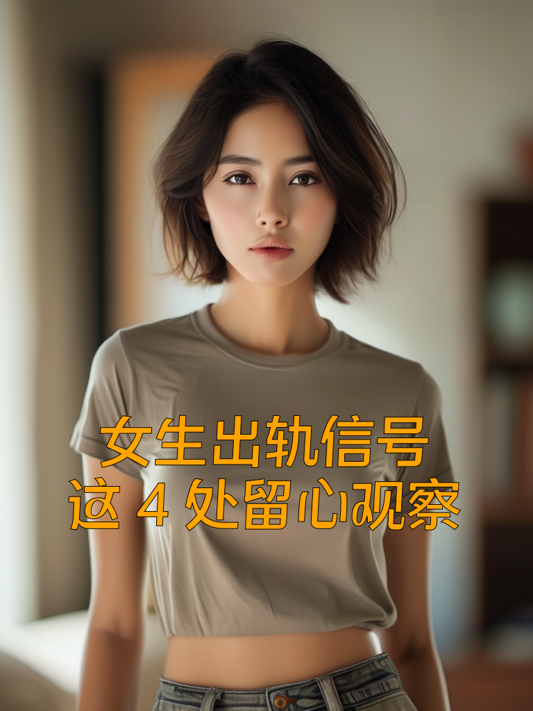 女生出轨信号，这4处留心观察