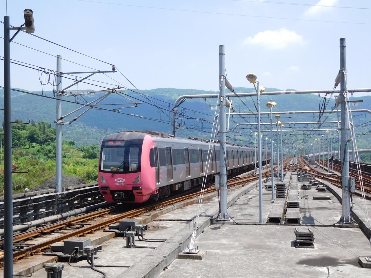 去年11月重庆主城行政区划调整后，北碚区的轨道交通车站就只剩下四个了，分别是北碚