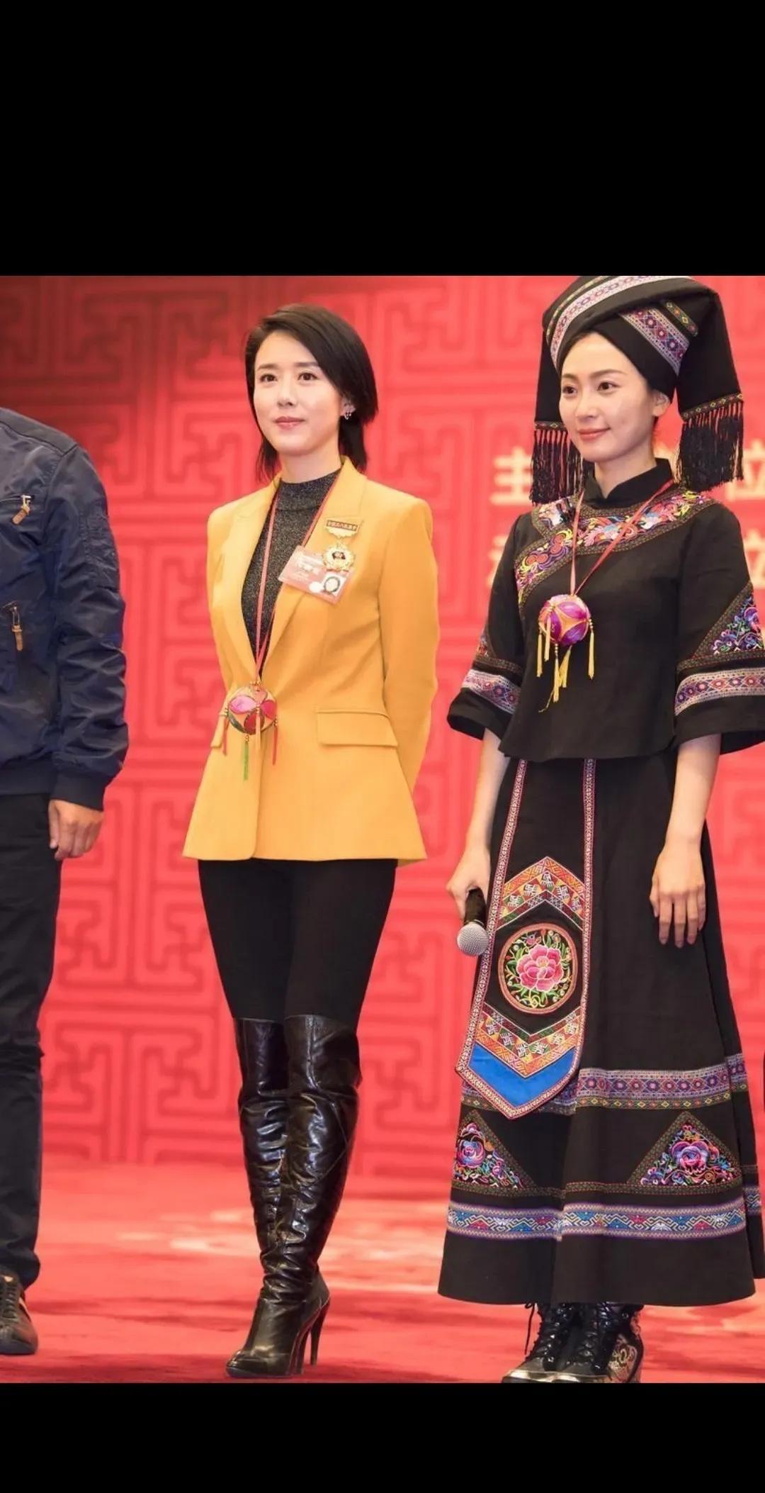 中间身材真好又这么漂亮的女神是谁？