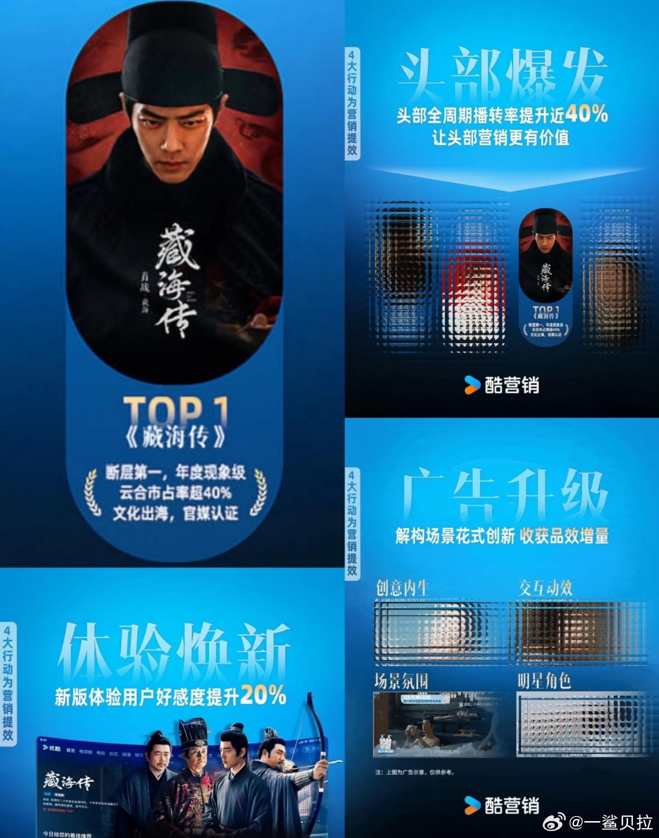 “断层第一，年度现象级，云合市占率超40%。文化出海，官媒认证。”​​​