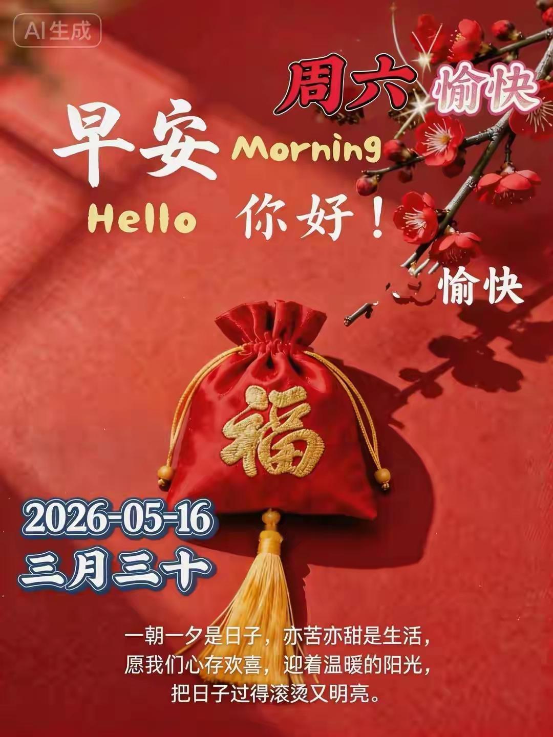 🌺早上好🌺心地善了；福气就到了；🌤️🌺❤️🌿流年皆无恙，