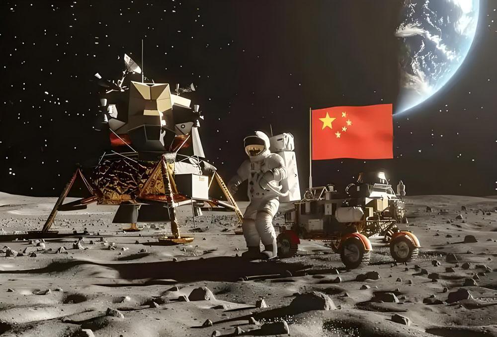 刚看到一条新闻，说“中国2030年登月计划再获重大突破”，距离中国人登月的时间越