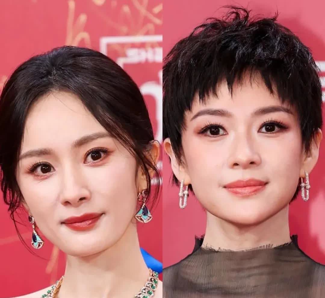 没有人发现杨幂现在很可怕么自从和章子怡拍了《酱园弄·悬案》后她的状态就开