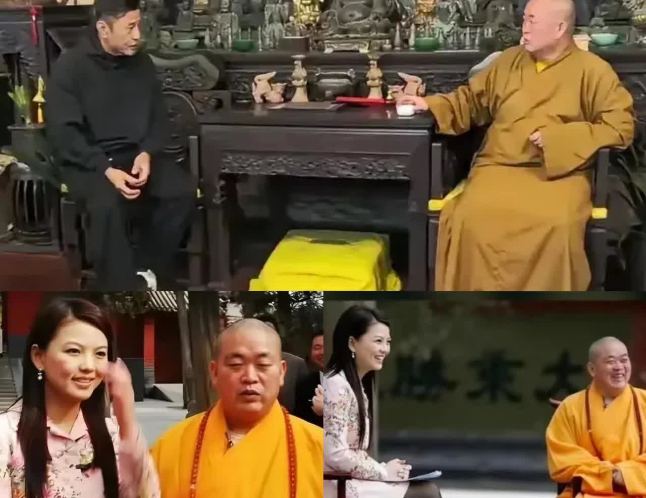 释永信出事，原来这一切都是有迹可循的，李湘和于荣光会面释永信，两人却有着