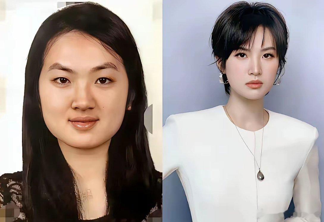 万万没想到啊！“二公主”姚安娜以前竟长这样，阔面脸、塌鼻梁、单眼皮，和如今有着精