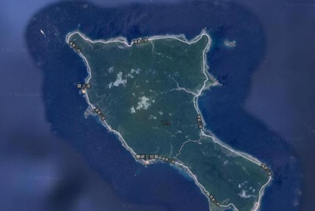 把话说透，我国台湾岛东边太平洋上有一个大岛：兰屿，面积约45平方公里，有钓鱼岛的