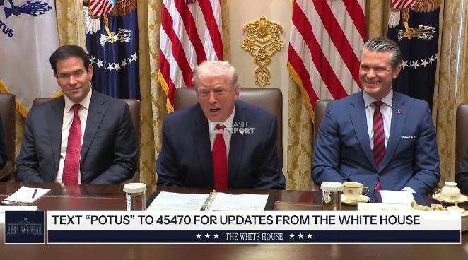 美国内阁会议上发生了有趣的一幕！在会议上的特朗普公开对万斯喊话，而万斯这位副总统