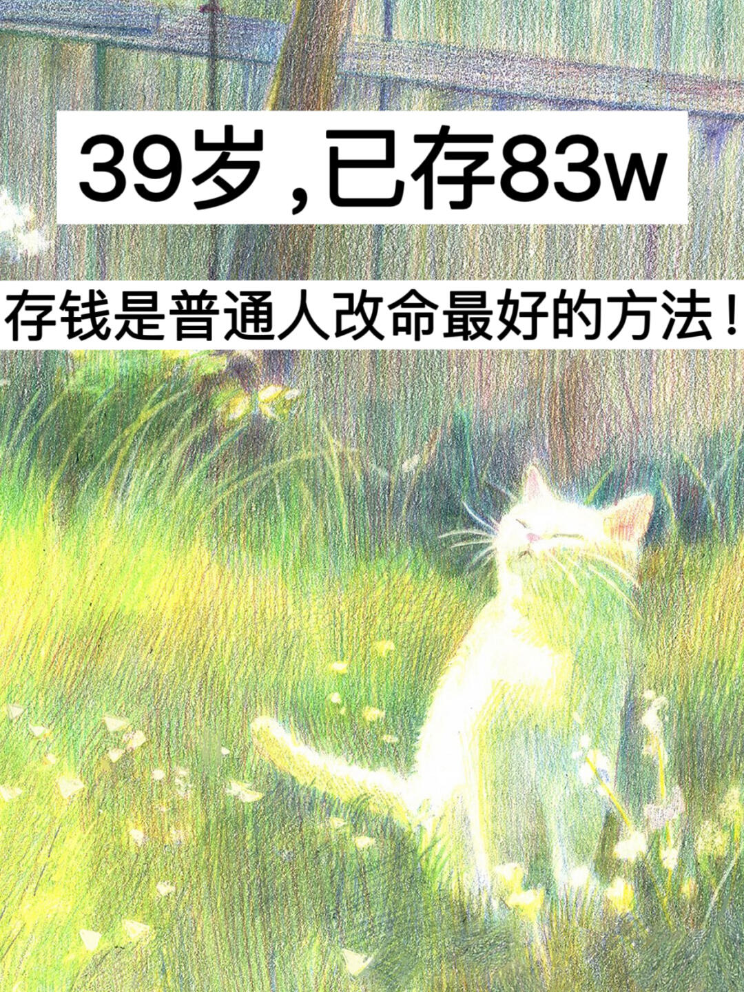 39岁，已存83w，存钱是普通人改命最好的方法！