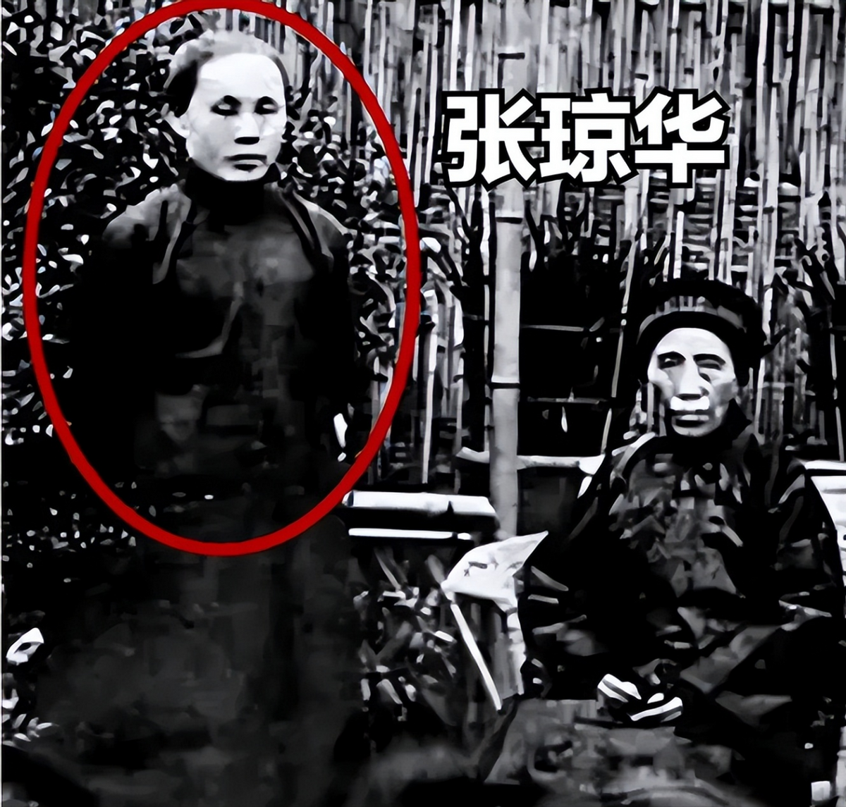 新婚之夜，郭沫若见新娘子太丑而愤怒离去，拒绝洞房。就在他转身要走的时候，新娘拉住