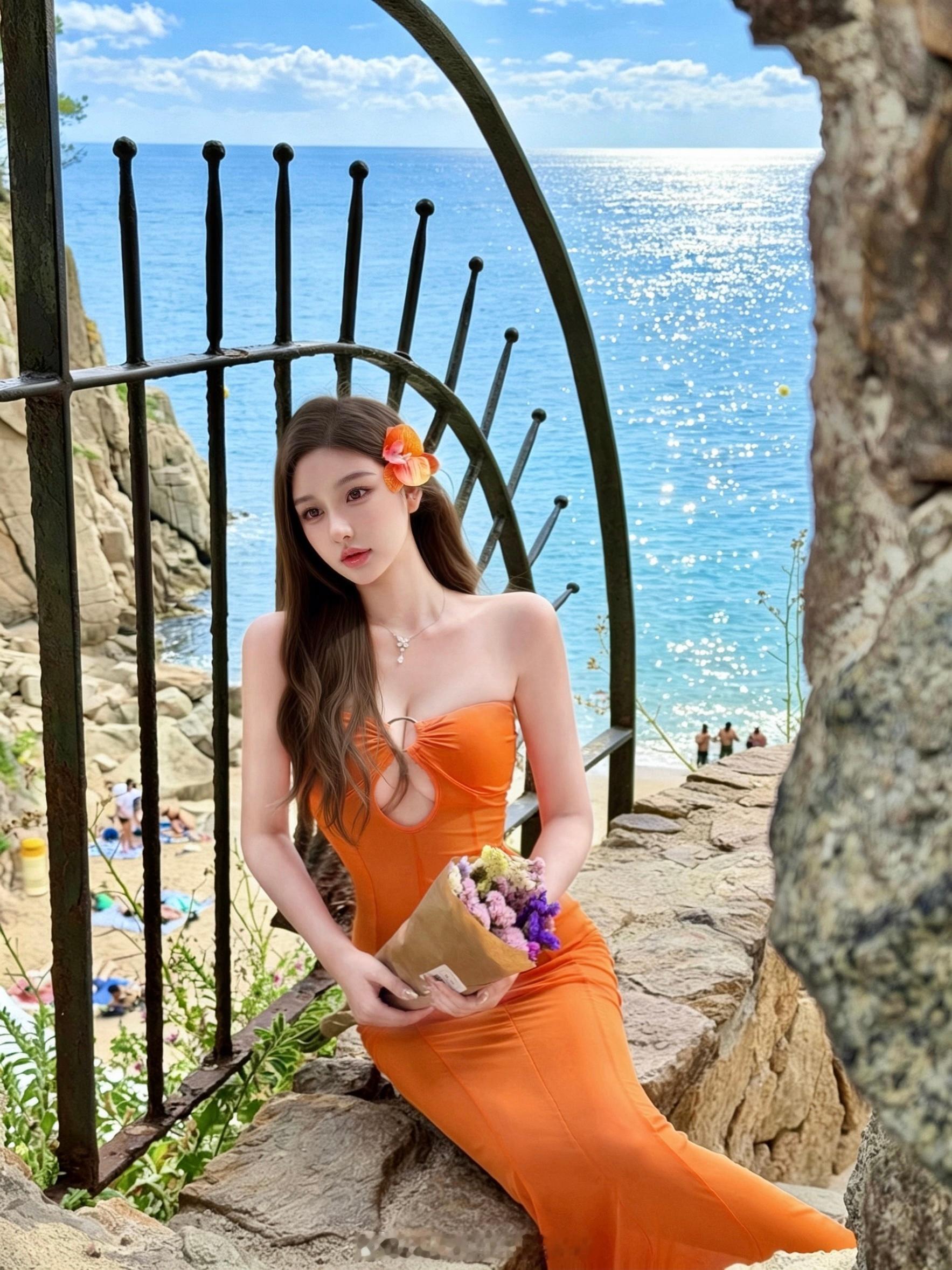 🇪🇸tossa小镇🫧蓝色大海的传说取景地🌊西班牙巴萨罗那tossa蓝色