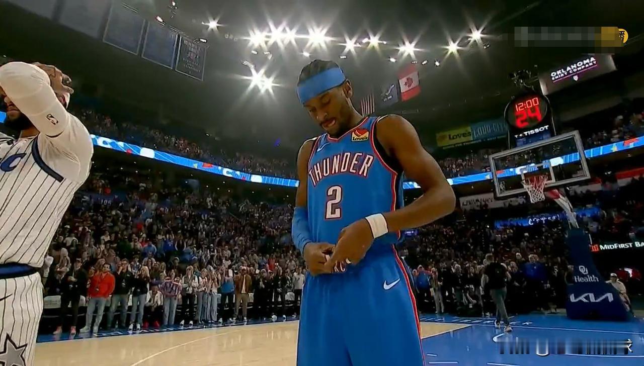 雷霆超级巨星亚历山大的罚球数真是少的可怜！在今天雷霆主场迎战魔术的比赛中，目前双