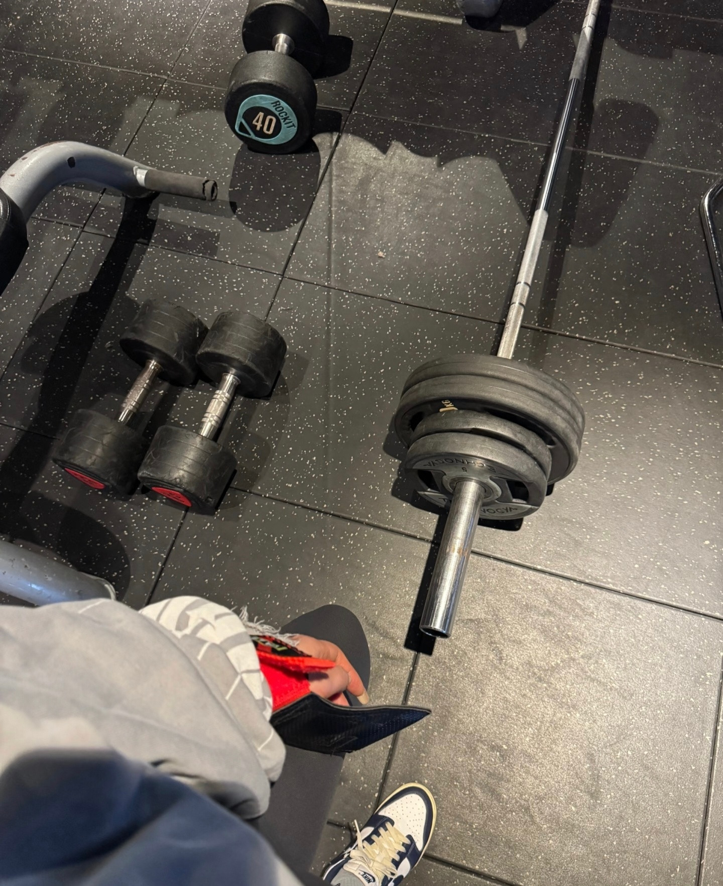 冬天健身主打一个能坚持就好健身运动就是坚持健身房打卡