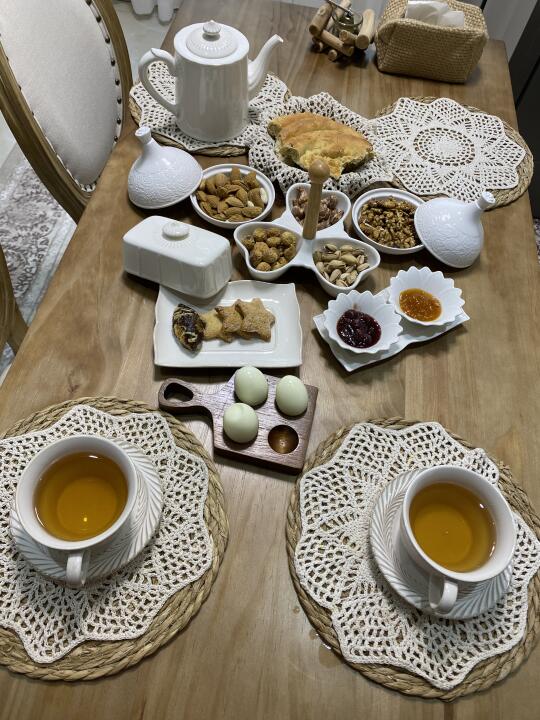 早餐的仪式感 .