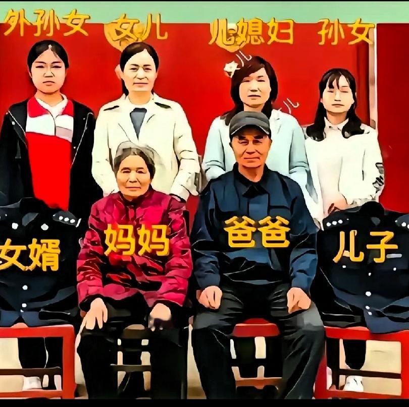 泪目了！一张全家福，让人感动破防了。伟大的父母，令人钦佩！全家合影，该来的都来