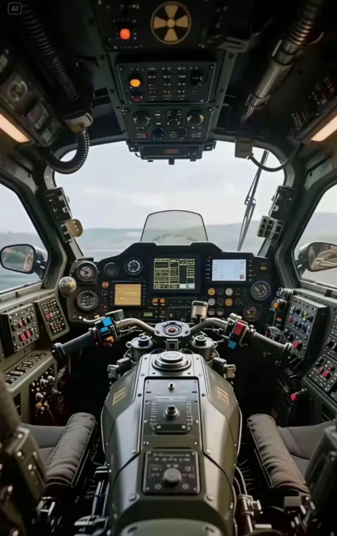 啊——？这就是三哥家光辉战机的驾驶舱啊？怎么一股既古朴又超现代的感觉？万物摩