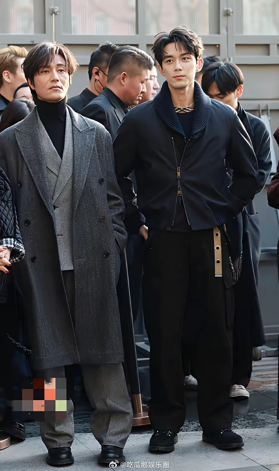 陈坤和吴磊同框现身Burberry活动，陈坤也老了啊，年轻就是好，吴磊就像拥有了