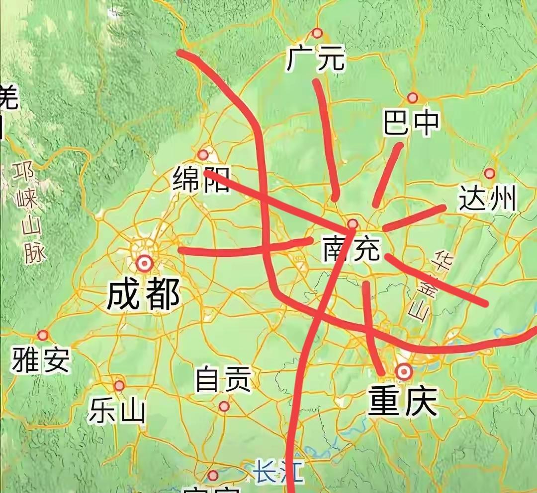 南充这么好的区位优势，在主导产业上没有形成自己的特色产业集群，也没有抓住区位交通