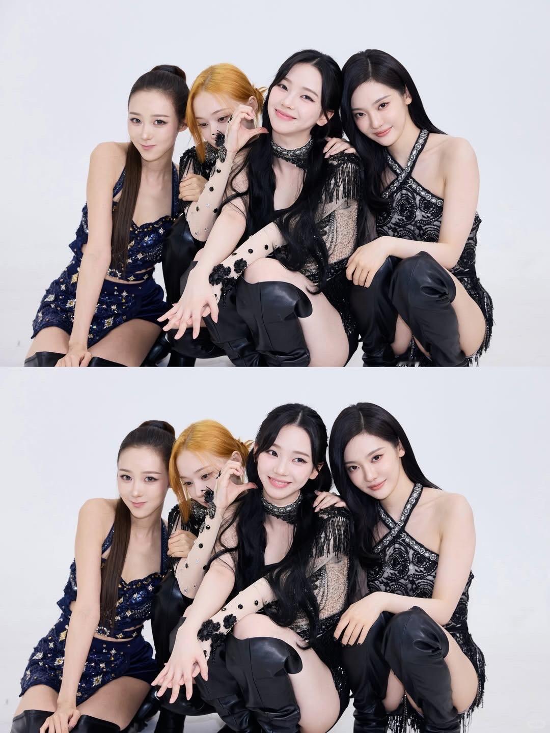 今夕是何年，aespa穿了2020年的打歌服四小妈团魂在燃烧🔥没有人比aesp