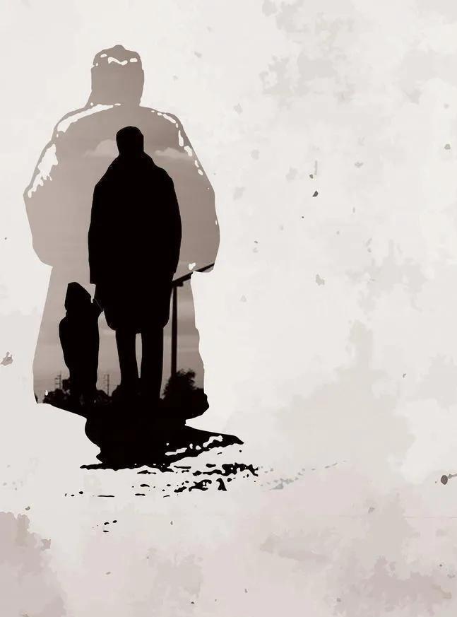 父亲病起来的时候，我请假去照顾他，前后不过十余日，想继续请假，但领导不许。