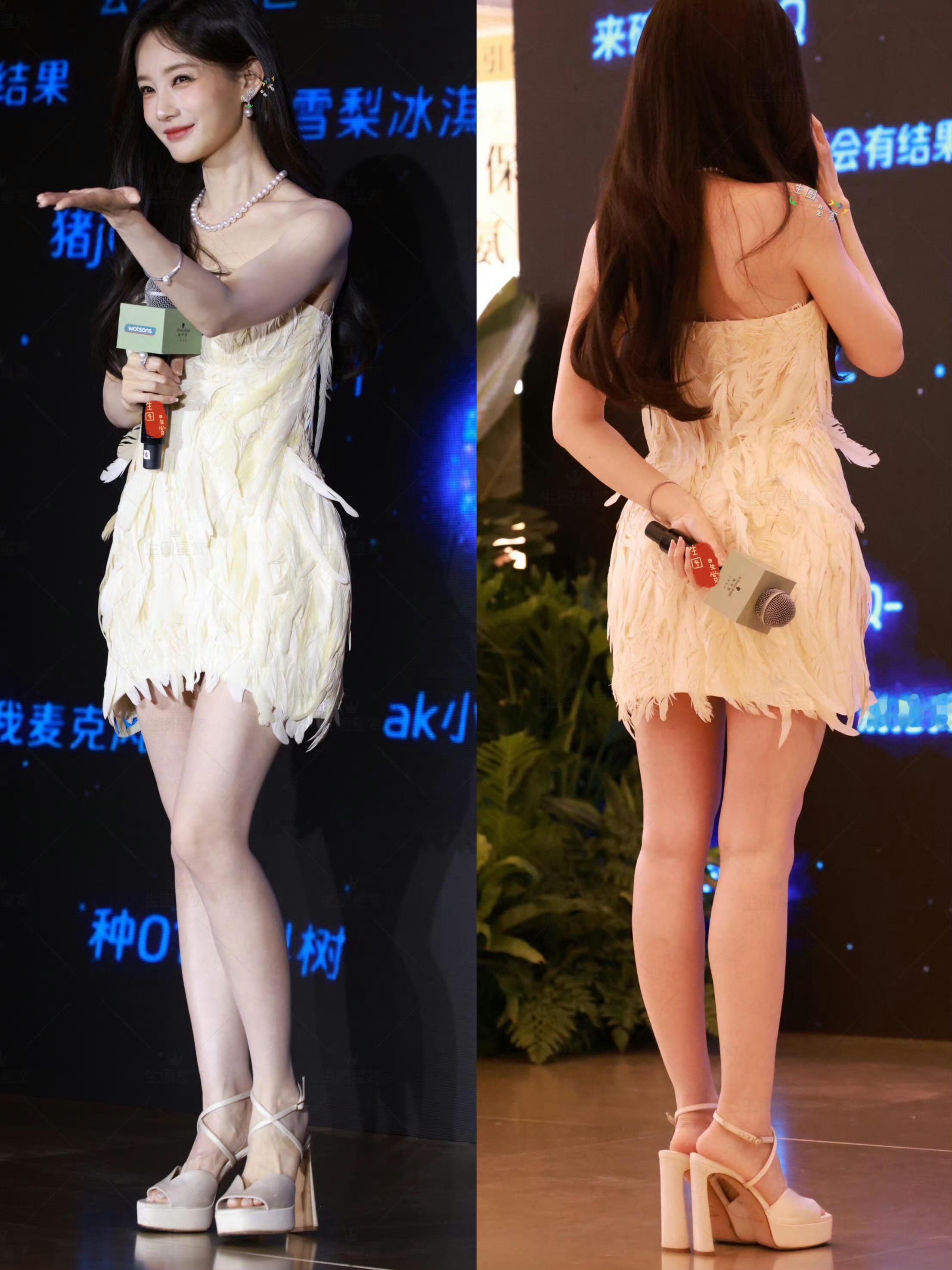 今天的李一桐又是绝美