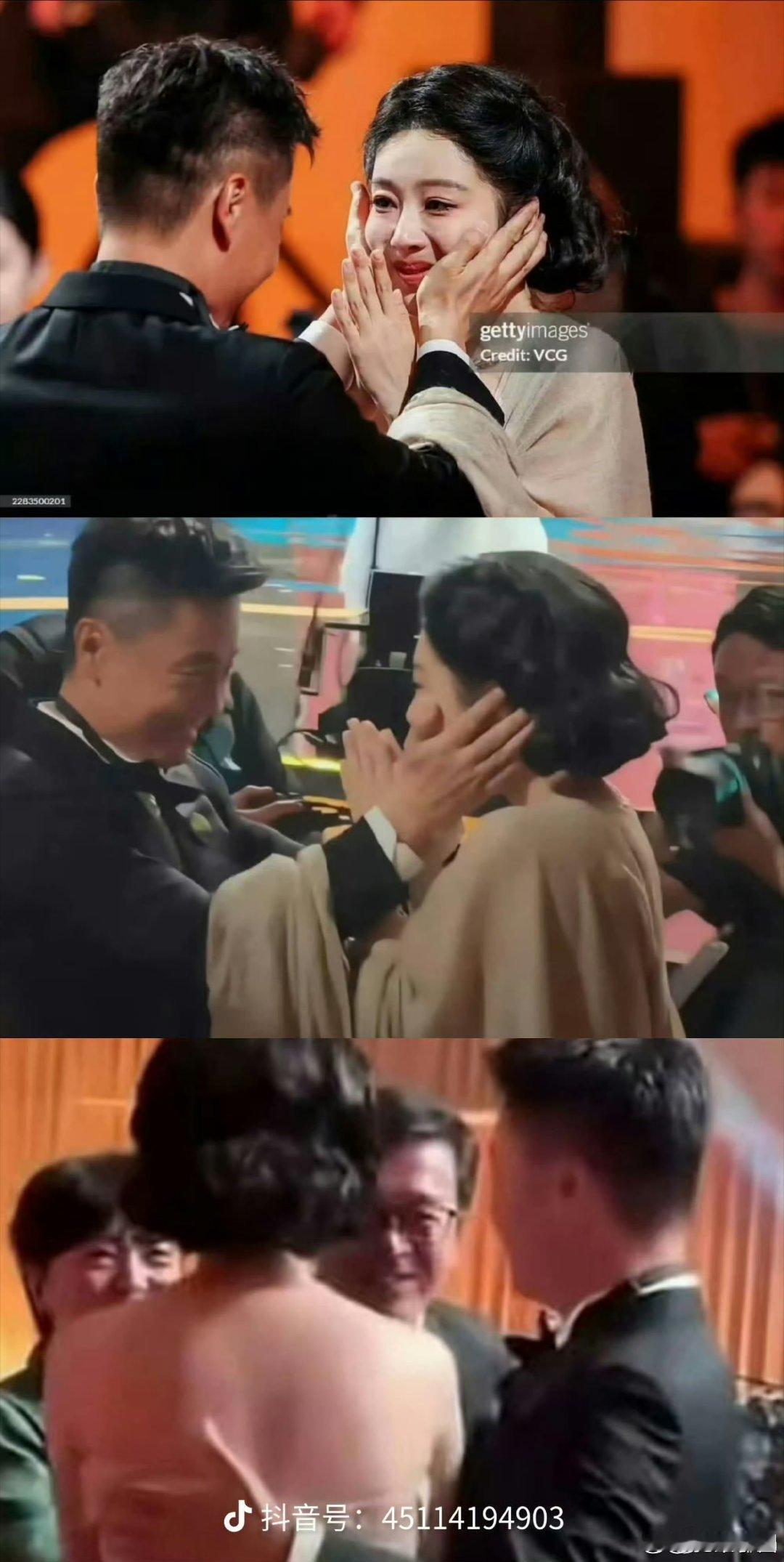 夹我我也要发，对着林玉芬“女导演”都能zy白鹿不在公众场合玩摸脸杀！曝大热小花与