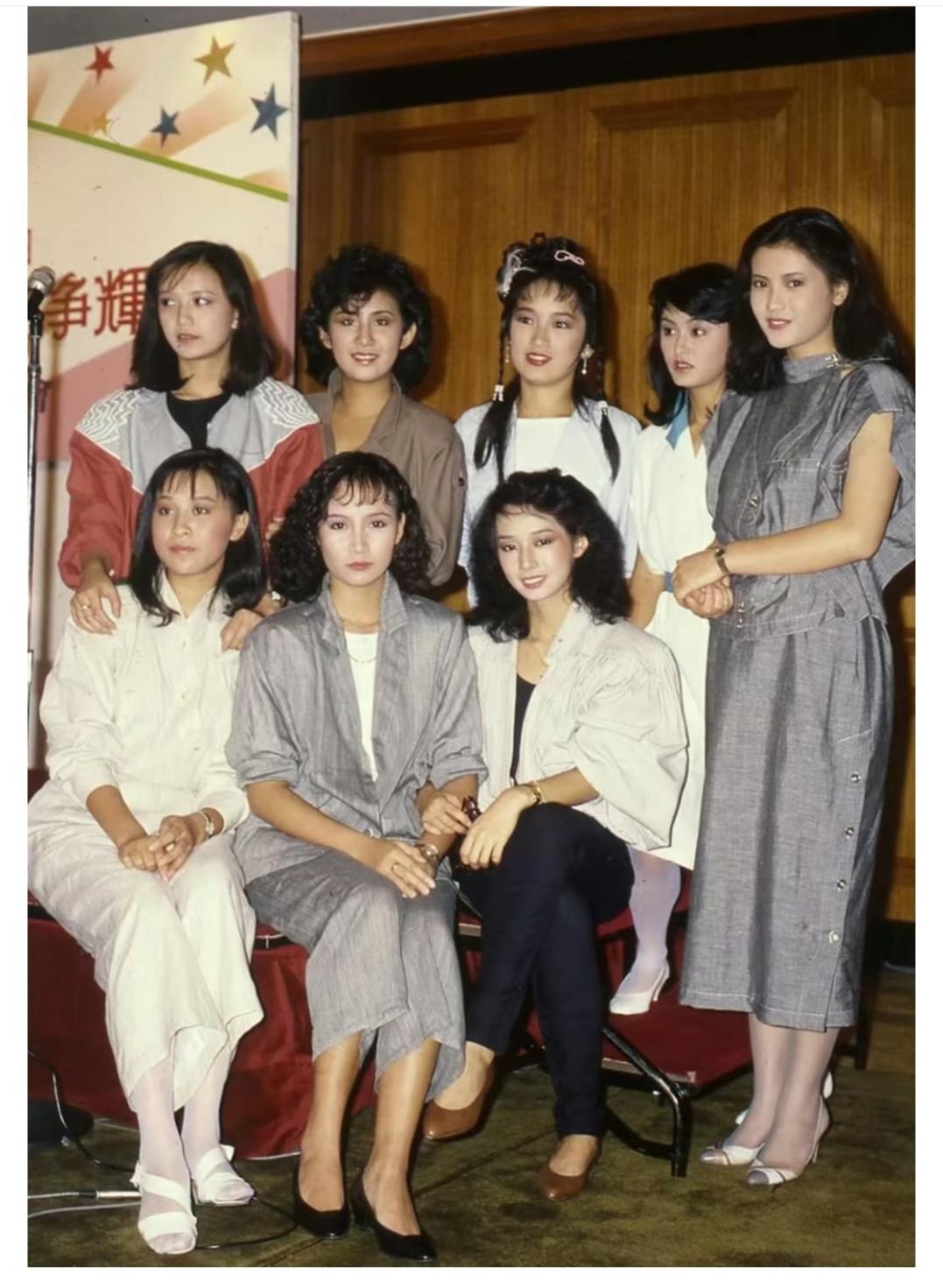 80年代的刘嘉玲，那时的她并不出色。